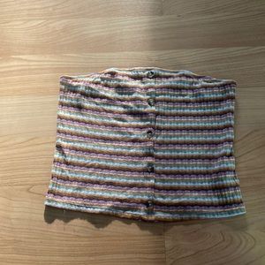 Striped Tube Top